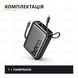 Павербанк HOCO Q39 20000 mAh 22.5W з вбудованими кабелями DESH-14355 фото 4