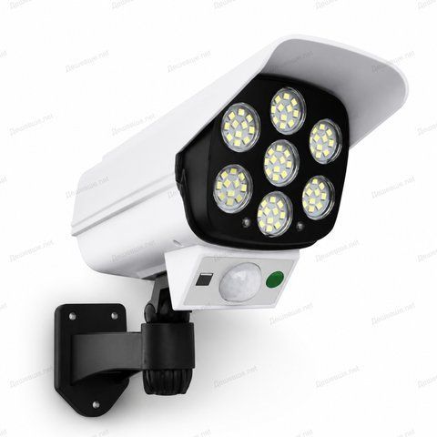 LED-ліхтар-камера з датчиком руху та пультом DESH-12357 фото
